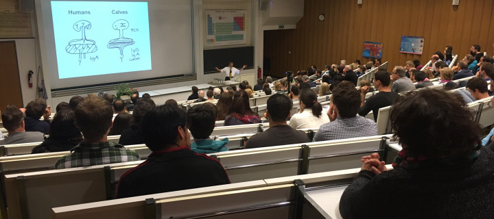 Nobelpreisträger Rolf Zinkernagel beehrt die Universität Freiburg