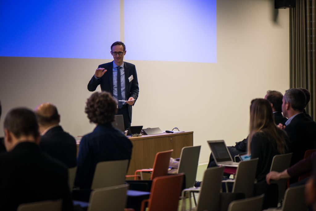 Olivier Curty, conseiller d'Etat directeur de l'économie et de l'emploi du Canton de Fribourg