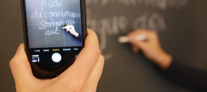 Filmer les cours: la fausse bonne idée!