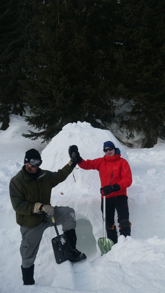 Marko et Alessandro, unis par l'effort.