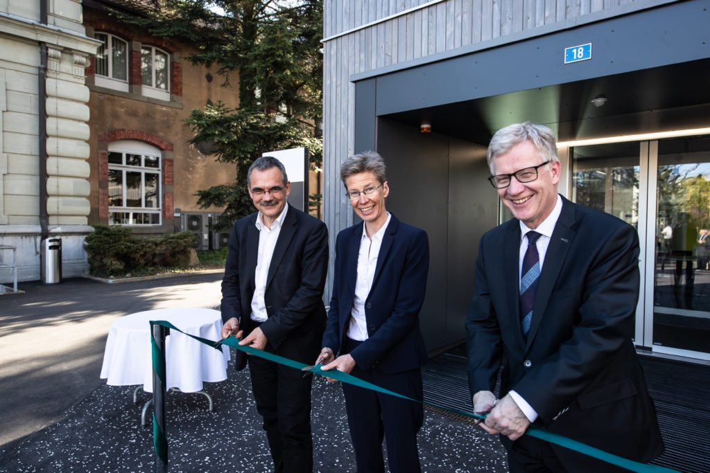 Inauguration Pavillon de la médecine, Uni Pérolles, 19.04.2018