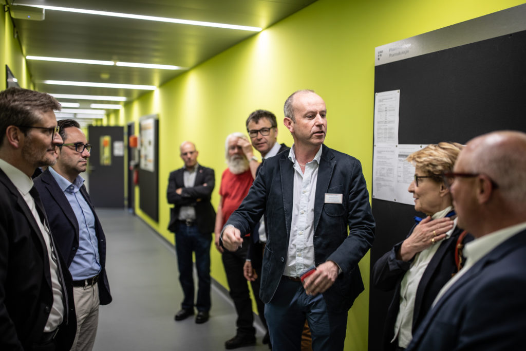 Inauguration Pavillon de la médecine, Uni Pérolles, 19.04.2018