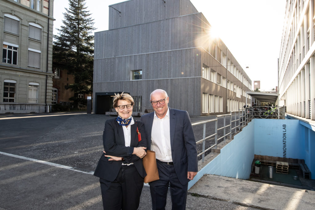 Inauguration Pavillon de la médecine, Uni Pérolles, 19.04.2018