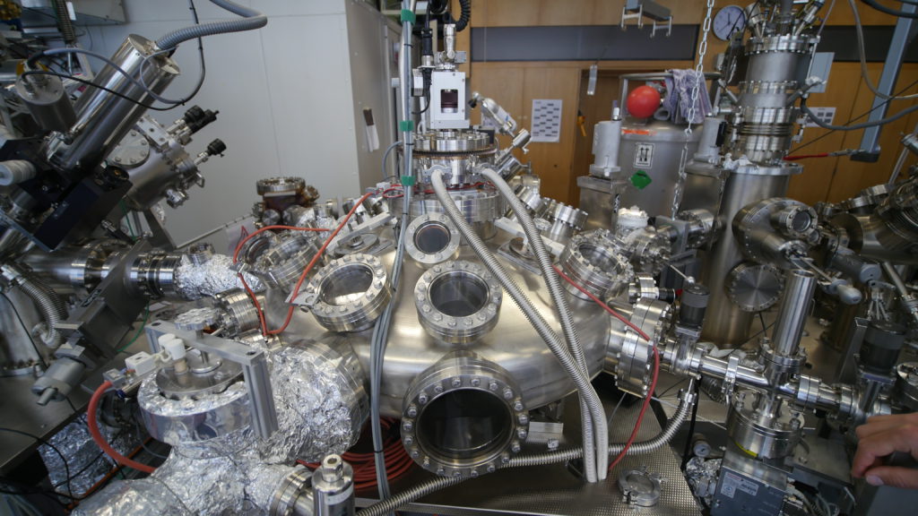 Le microscope à effet tunnel du Département de physique