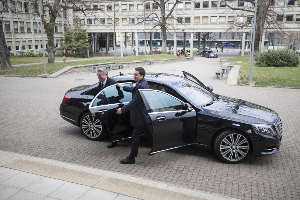 Visite de Son Excellence Monsieur Sergueï Victorovitch Garmonine, ambassadeur russe à l'Université de Fribourg.