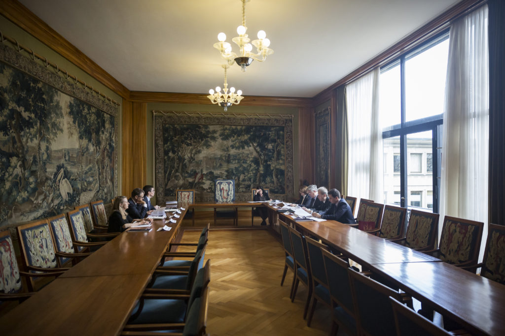 Visite de Son Excellence Monsieur Sergueï Victorovitch Garmonine, ambassadeur russe à l'Université de Fribourg.