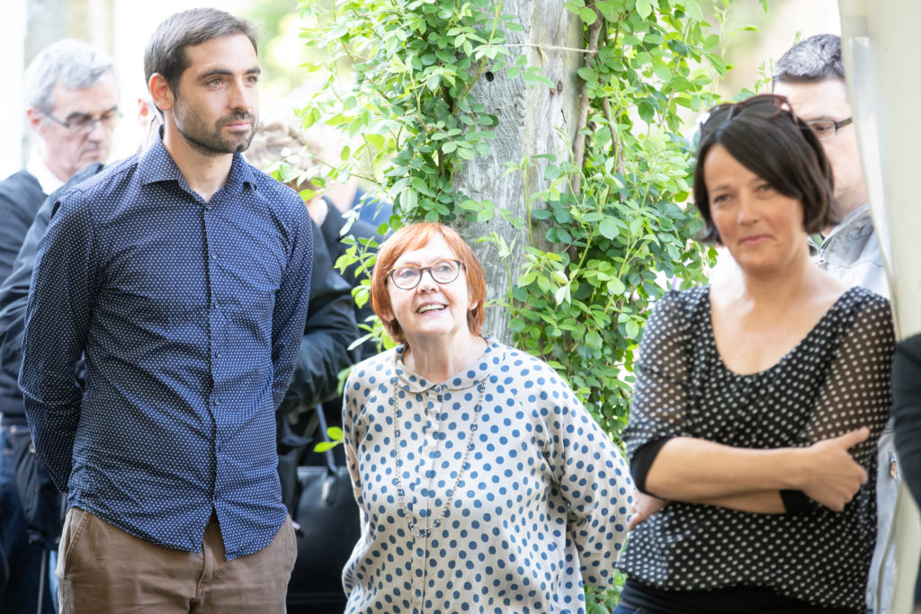 Alain Müller, Madeleine Siffert et Annick Monnod