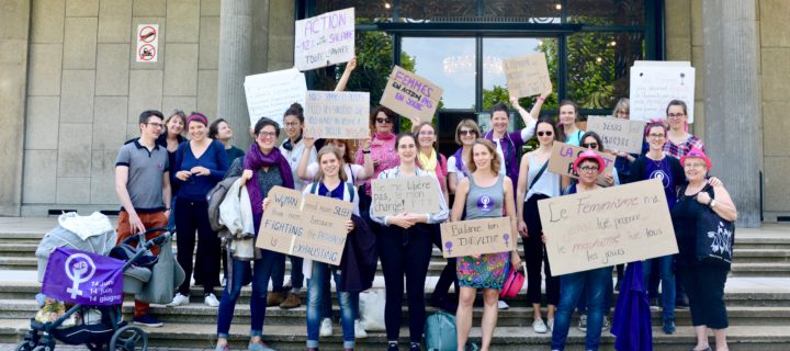 Le 14 juin, l’Unifr aussi était violette