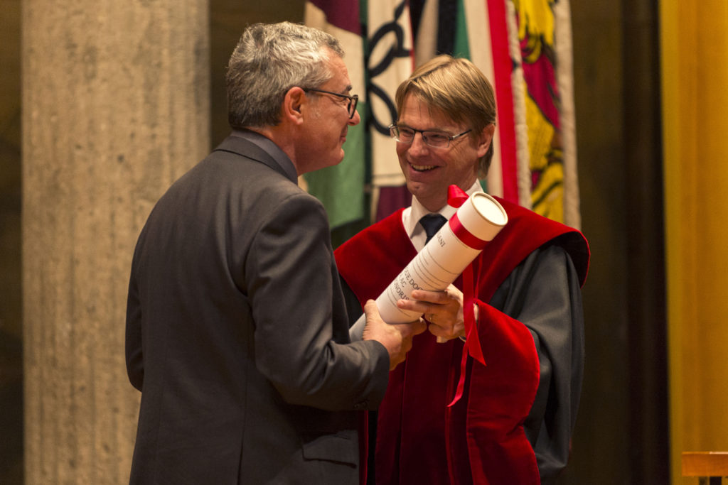 Prof. Mauro Bussani, Docteur h.c. de la Faculté de droit