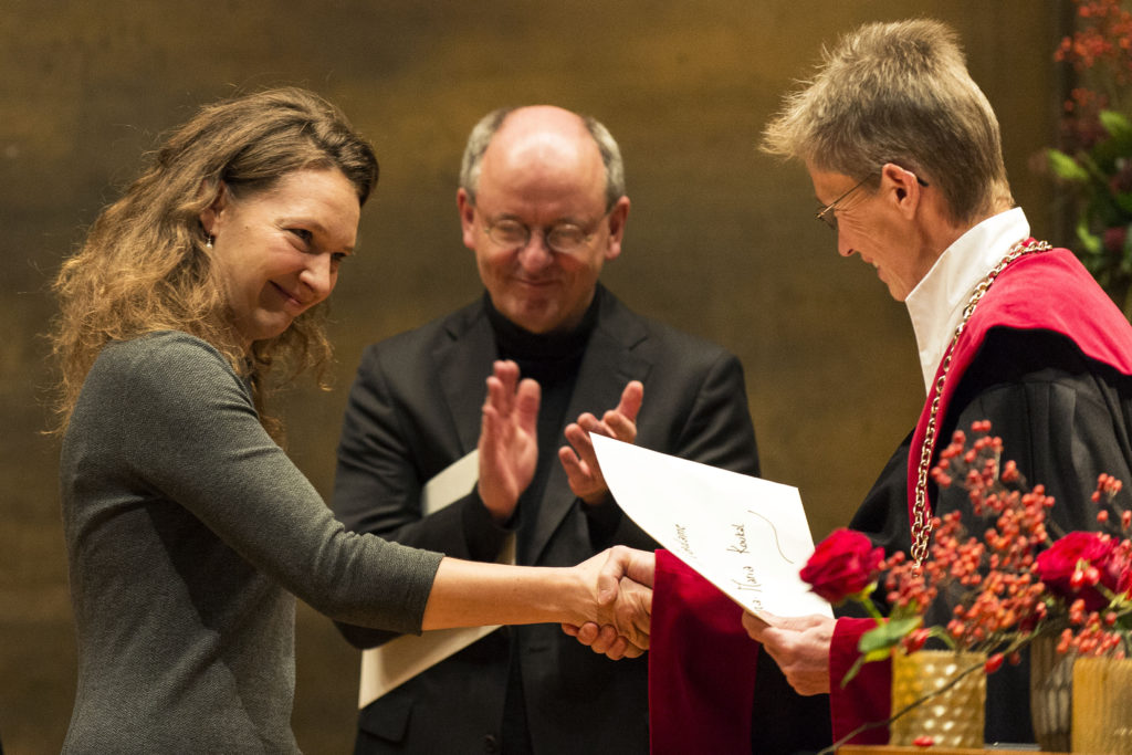 Anna Maria Koukal, prix Vigner de la Faculté des sciences économiques et sociales et du management