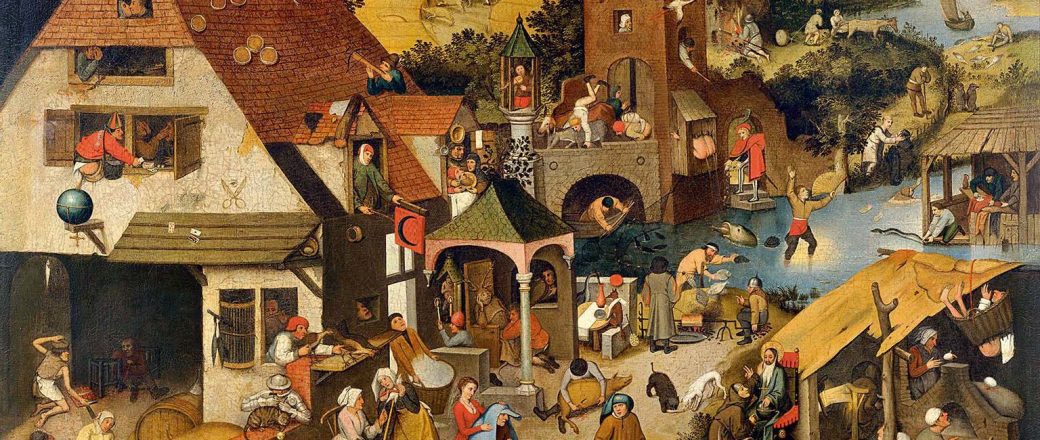 Sprichwörtlicher Kurzbesuch im Mittelalter