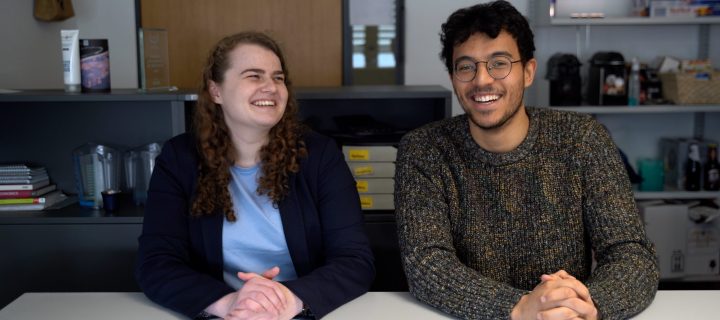 Ces étudiant·e·s qui font l’uni: Elena et Lucas, Junior Entreprise Fribourg