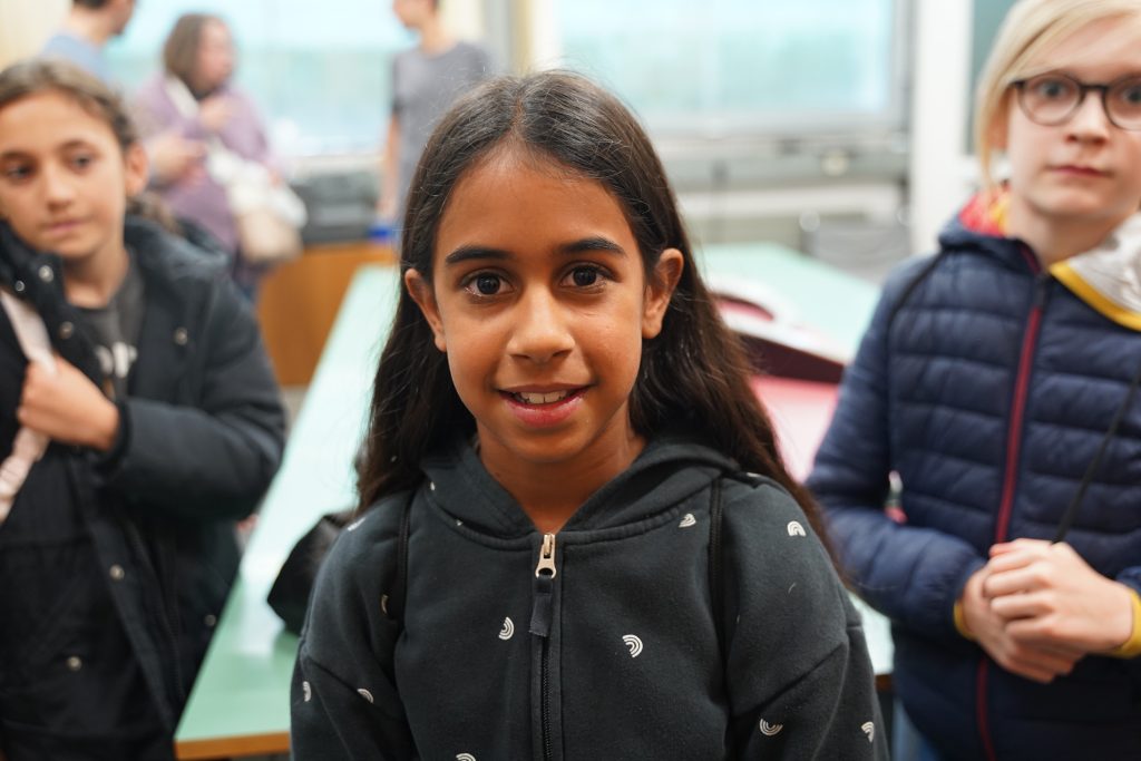 Ramani (11): «La Journée du Futur en tous genres est pour moi l'occasion de découvrir des métiers que les filles n'ont pas forcément l'idée de faire. On devrait organiser cette journée à nouveau l'année prochaine, elle est très utile.»