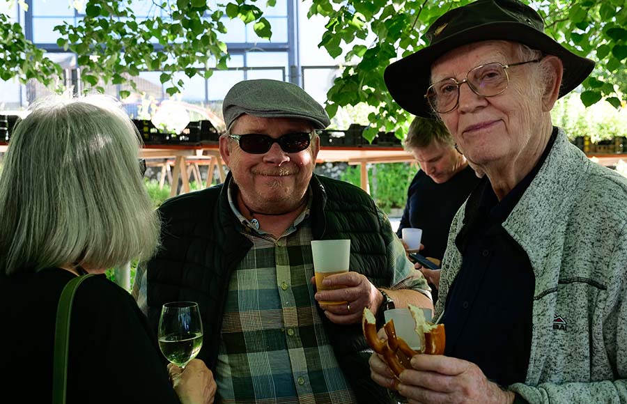 Apéritif du printemps 2024, Biergarten, Jardin botanique