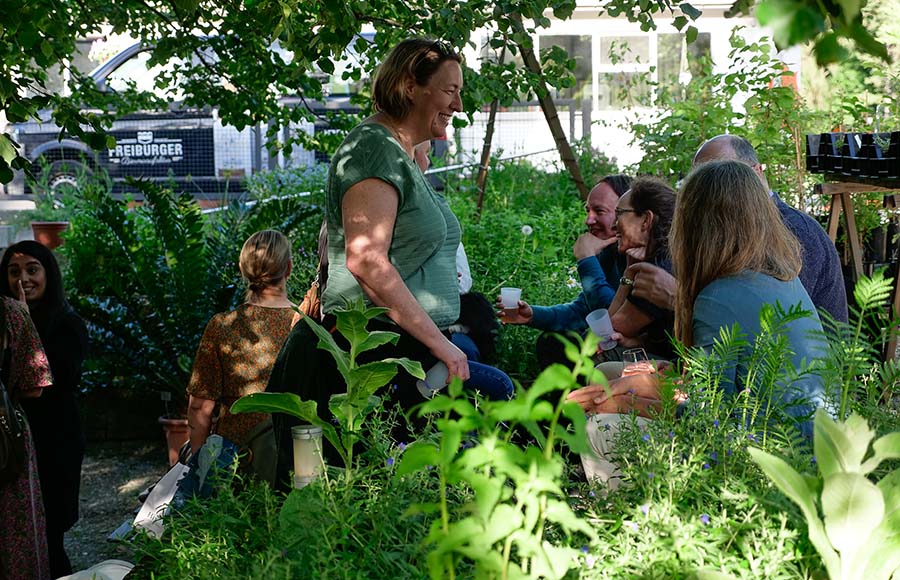 Apéritif du printemps 2024, Biergarten, Jardin botanique