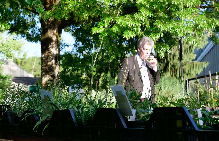 Apéritif du printemps 2024, Biergarten, Jardin botanique