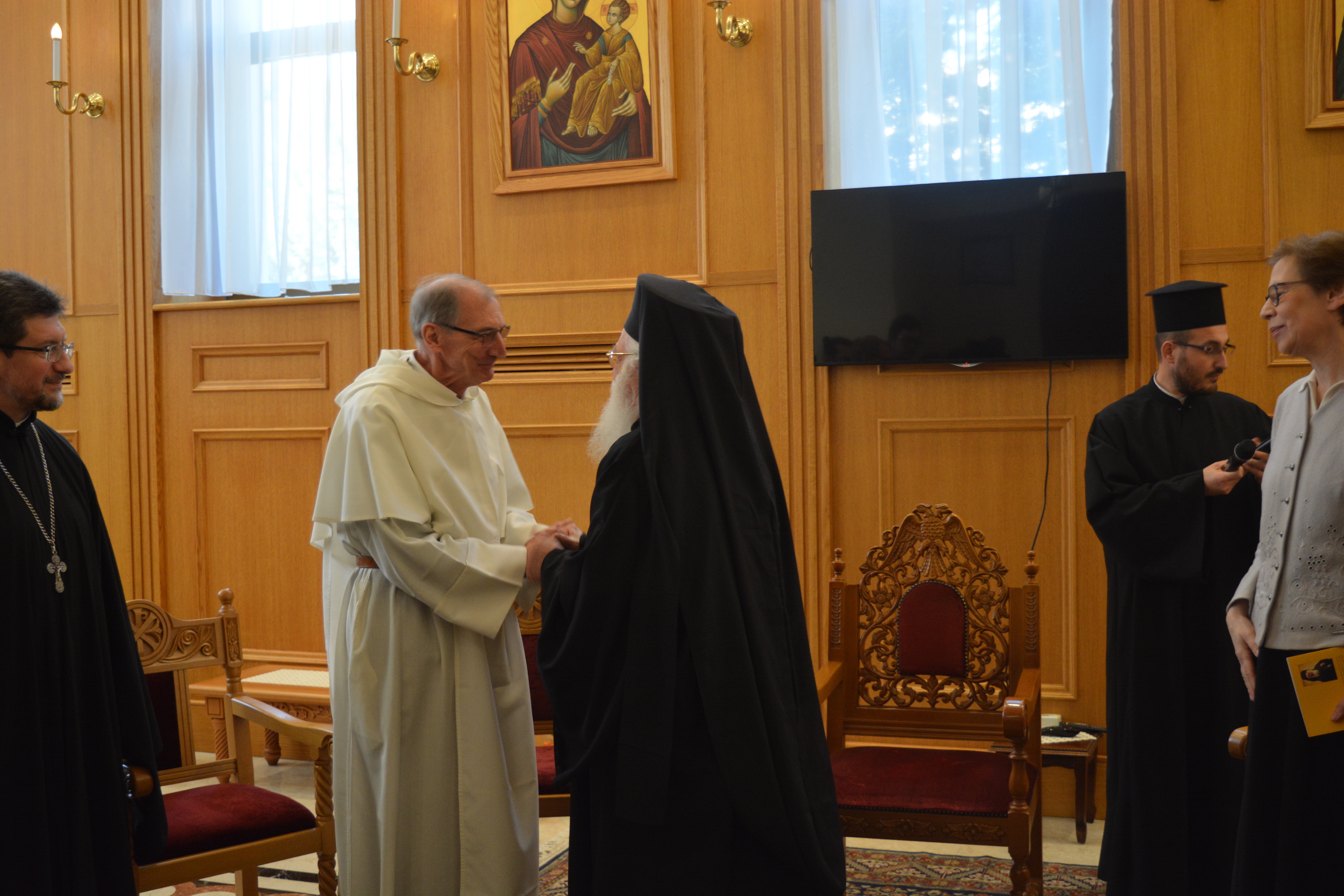 Private Audience with Archbishop Anastasios