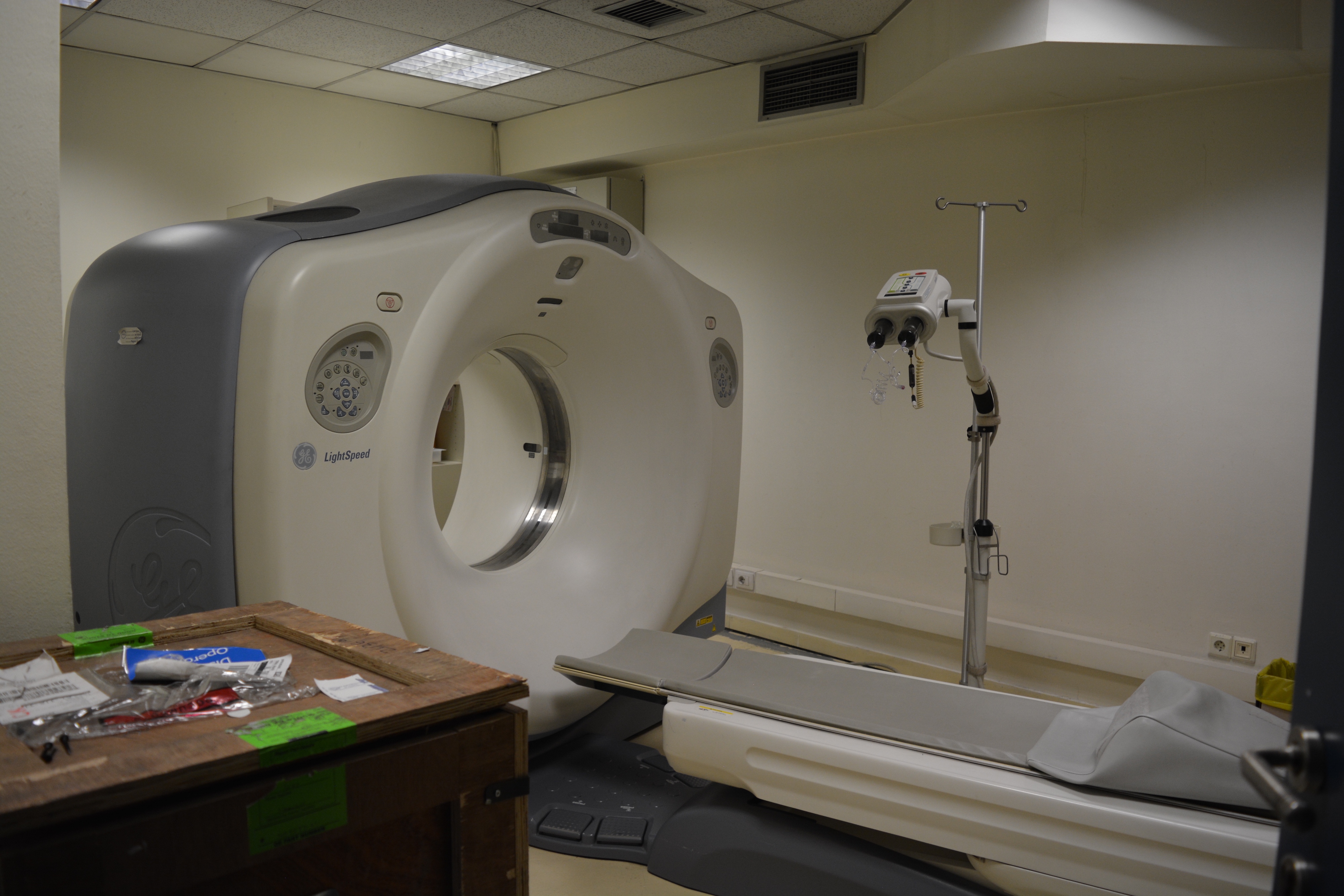 Modern equipment for computer-assisted tomography