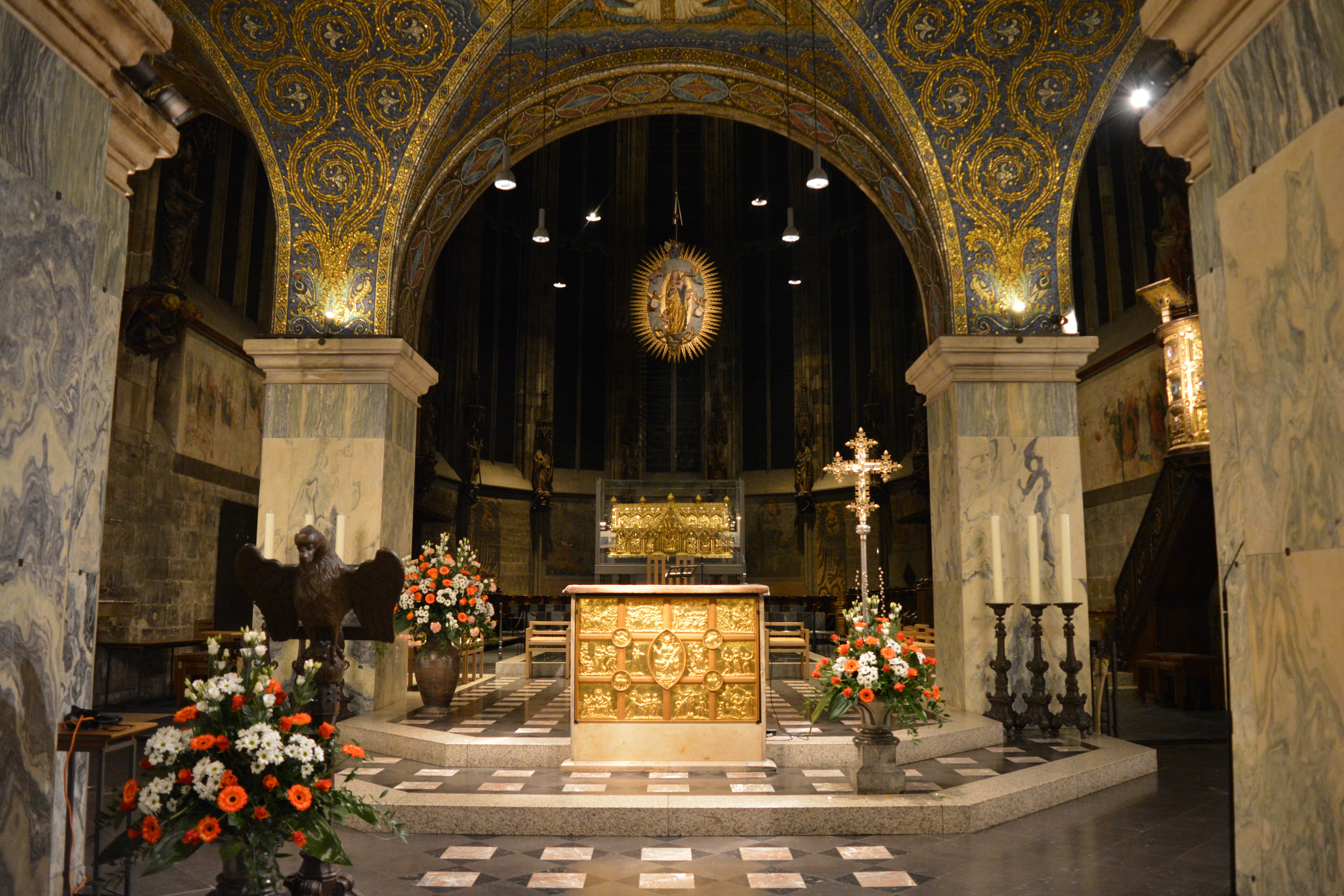 Aachen Cathedral - a worthy setting for the award ceremony